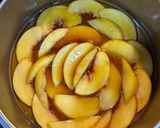 صورة لخطوة 2 من وصفة كيكة الخوخ
