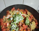 A picture of step 13 of Gajar Matar Ki Sabzi.
