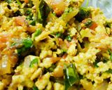 A picture of step 8 of Paneer Bhurji.
