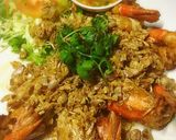 รูปขั้นตอนการทำที่ 2 ของ กุ้งก้ามกรามทอดกระเทียมกรอบ