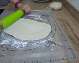 A picture of step 4 of Octopus Empanada.
