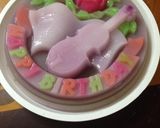 Hình bước làm 6 của món Bánh sinh nhật rau câu 4D