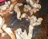 A picture of step 3 of Fajita pasta.