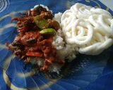 Foto langkah ke 7 dari resep Cumi petai bumbu pedas.