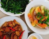 Hình bước làm 4 của món Mâm cơm mùa hè 2