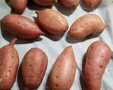 A picture of step 1 of Brandy Orange Sweet Potatoe delight.
