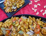 झटपट मैकरॉनी (jhatpat macaroni recipe in Hindi) रेसिपी चरण 4 फोटो