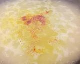 A picture of step 2 of Risotto cozze e zafferano mussel and saffron risotto.