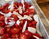 A picture of step 3 of Roasted Tomato Soup.