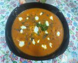 A picture of step 7 of Butter paneer masala.