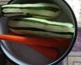 2007. Cukkinis sárgarépás tócsni😋 recept fázis 1 fotója