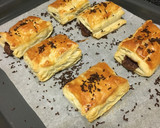 Foto del paso 5 de la receta: Napolitanas de chocolate (nutella)