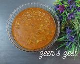 A picture of step 3 of Sabut Hari Moong Daal.
