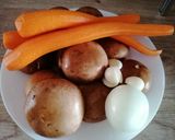 Gombás lencseleves recept fázis 1 fotója