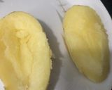 Foto del paso 4 de la receta Papas rellenas con hongos de pino, apto veganos, una delicia rápida, saludable y muy económica!!