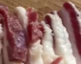 Foto del paso 6 de la receta Espirales con panceta salada ibérica, para comer en familia