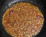A picture of step 3 of Punjabi Maggi.