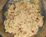 A picture of step 7 of Suji ladoo.