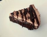A picture of step 3 of Chocolate poke cake.