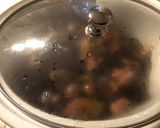 A picture of step 1 of California Farm Lamb Shanks with Olives.