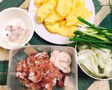 Hình bước làm 1 của món Thịt lợn kho dứa