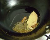 A picture of step 1 of Khushka Biryani.
