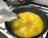 Foto del paso 5 de la receta: Crema de verduras con crujiente de jamón