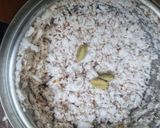 A picture of step 2 of Coconut Milk Payasam.