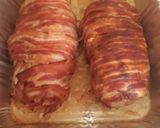 Foto del paso 7 de la receta: Medallones de pavo envueltas en tocino relleno de crema de queso