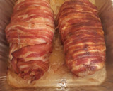 Foto del paso 7 de la receta: Medallones de pavo envueltas en tocino relleno de crema de queso
