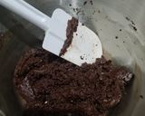 Foto langkah ke 4 dari resep Dark Choco Cookies Gluten Free.