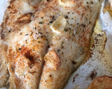 Foto del paso 6 de la receta: Dorada 🐟 a la espalda con patatas, al horno