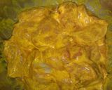 A picture of step 1 of Chicken biriyani.