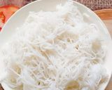 Hình bước làm 3 của món Bún cá rô chả cá