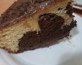 Foto del paso 5 de la receta: Bizcocho mármoleado con pudín de chocolate