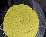 A picture of step 2 of Palak Paratha.