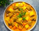 Foto langkah ke 6 dari resep Kari Daging Kentang Wortel.