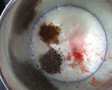 A picture of step 5 of Tomato Mushroom pulao with spiced buttermilk.