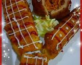 A picture of step 1 of BBQ #cheese #bread #balls & #Roll.
