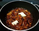 Foto del paso 8 de la receta Mango y piña en caramelo salado sobre Panacotta!!!