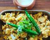 A picture of step 10 of Wheat Upma (Ukad Pendi).