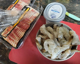 Foto del paso 1 de la receta: Camarones momia