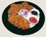 A picture of step 5 of Red Amaranth Fritters.