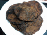 Tortitas con harina de algarroba 
