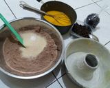 Foto langkah ke 3 dari resep Chocolate Muffin Cake (Muffin wanna be).