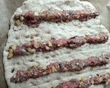 Török darált húsos kalács- Kıymalı çörek recept fázis 3 fotója