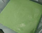 Foto langkah ke 6 dari resep Ogura Pandan Cake.