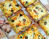 A picture of step 9 of Cream cheese spinach corn sandwich.