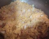 A picture of step 2 of Cream of Mushroom Cornbread with Sausage.