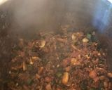 A picture of step 2 of John’s Chili.